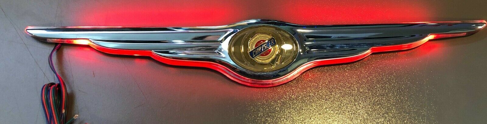 Oracle Gen I Chrysler Illuminated LED Colorshift Rear Wing Emblem - 3002-333 - CLEARANCE、mySite、nflplayoffbracketp