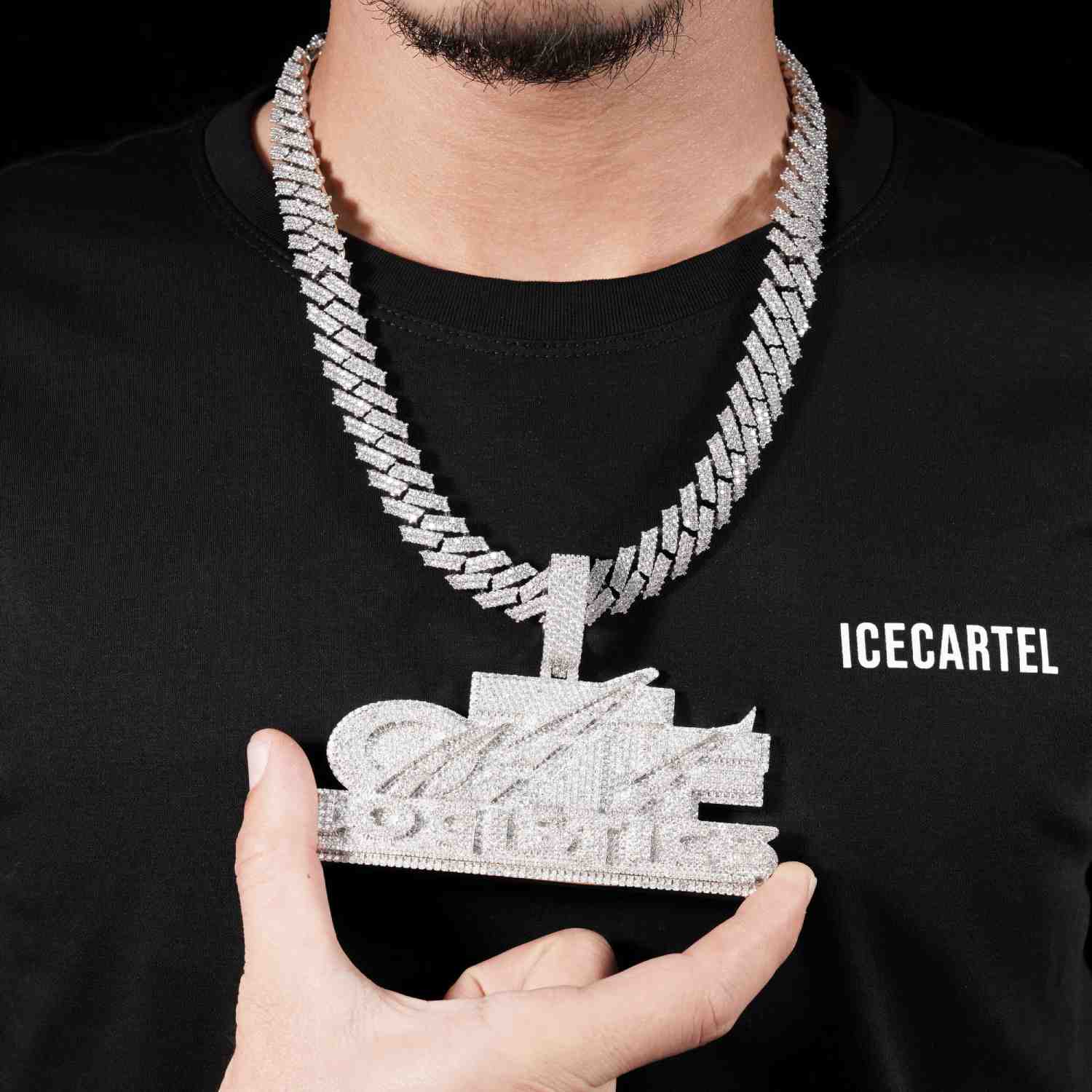 logistics Custom Moissanite Pendant 14K Gold、mySite、hinf8tx79