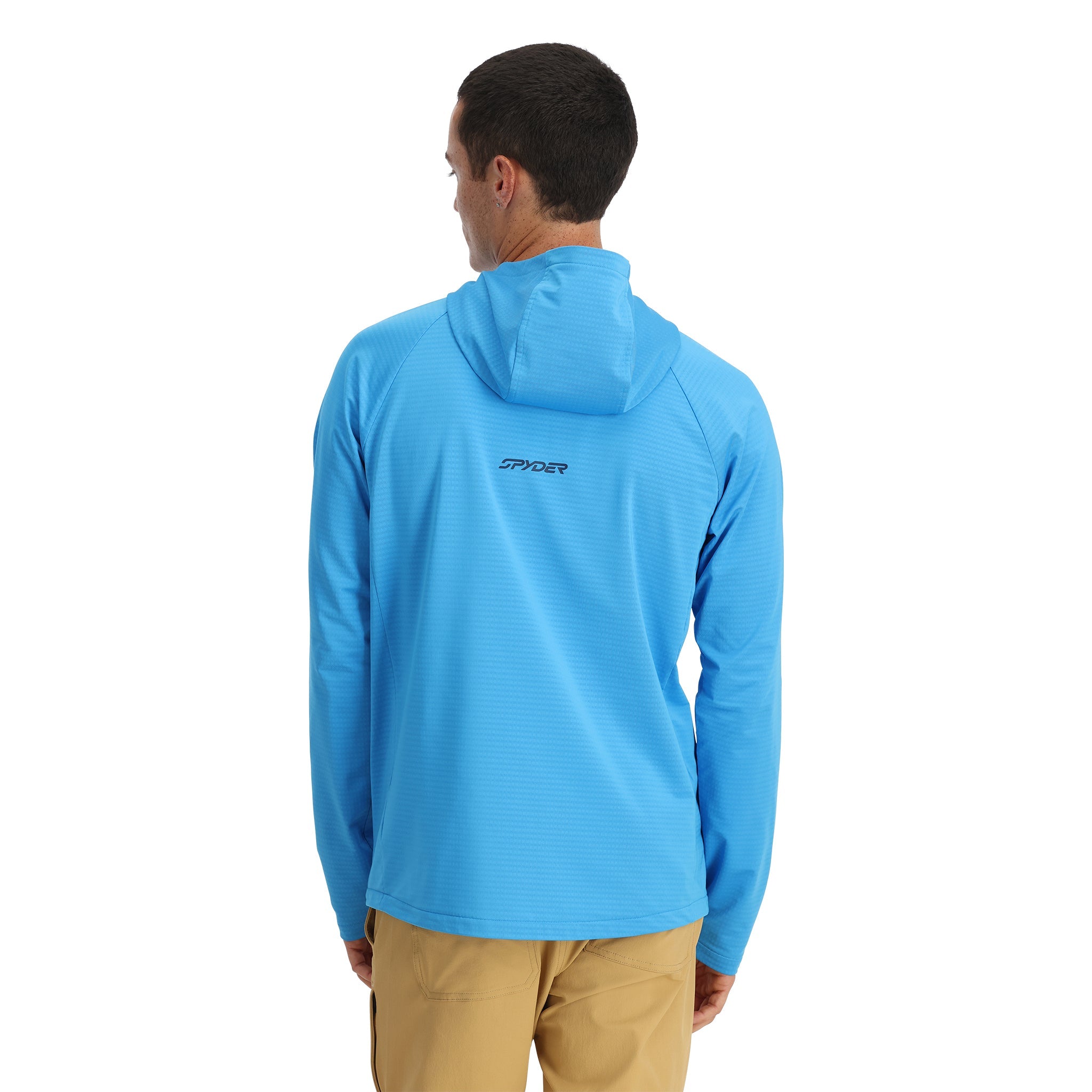 Mens Gridweb Tech Hoodie - Aether Blue、mySite、i-lightchina