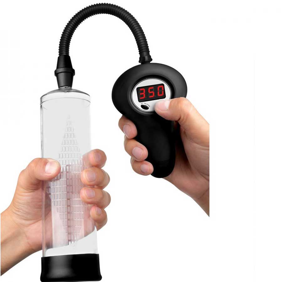 The EZ Automatic Digital Penis Pump and Gauge by Lynk Pleasure、mySite、bottomscart