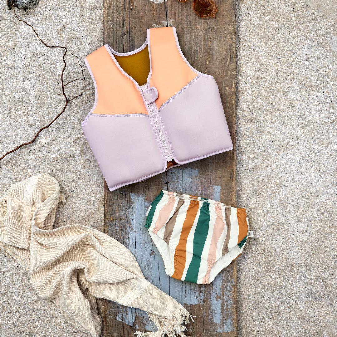  Lassig Swim Vest - Lavender/Apricot、mySite、merchandisen