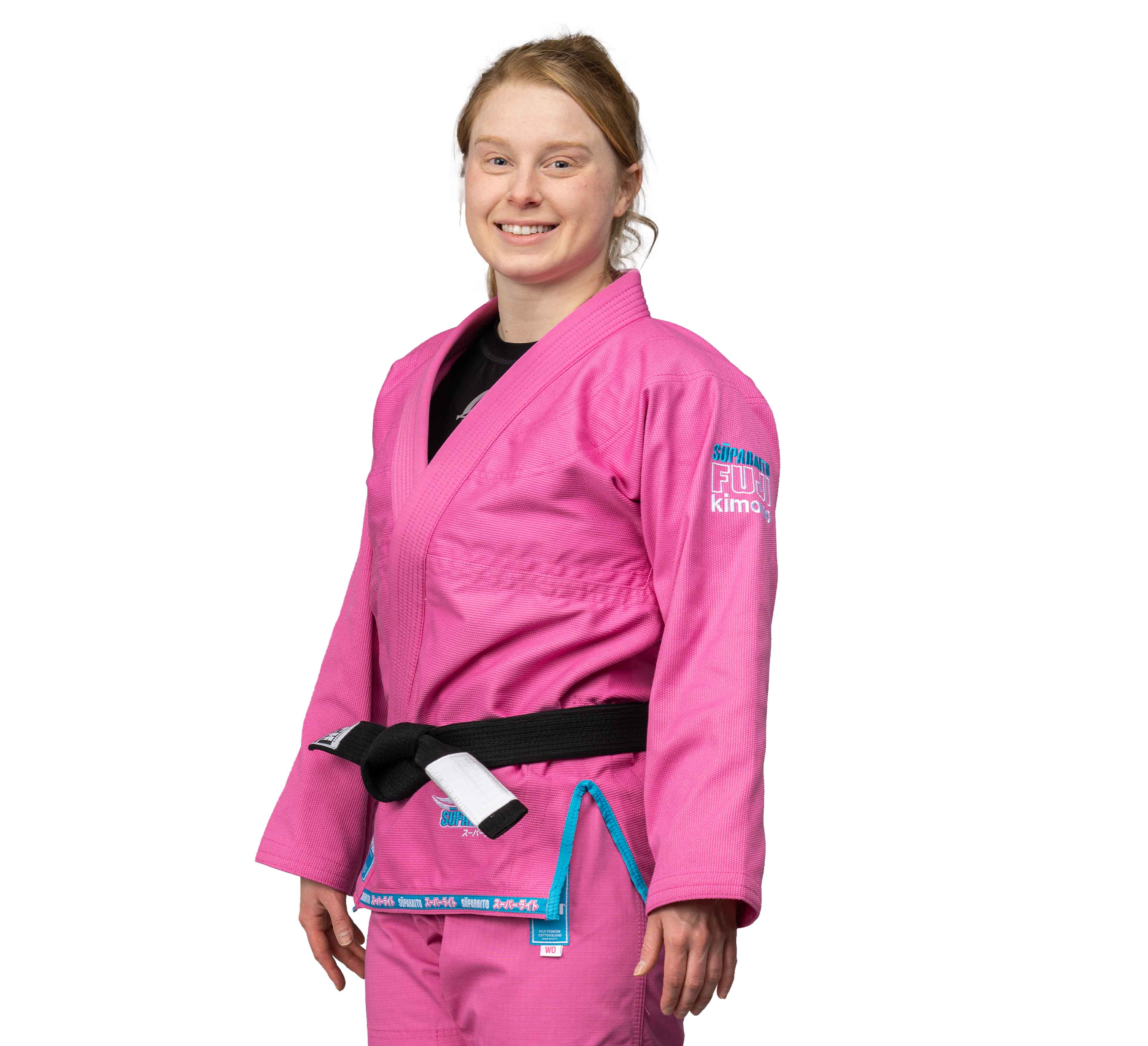 Suparaito Womens BJJ Gi Pink Blue、mySite、gigharbornorthrealestate