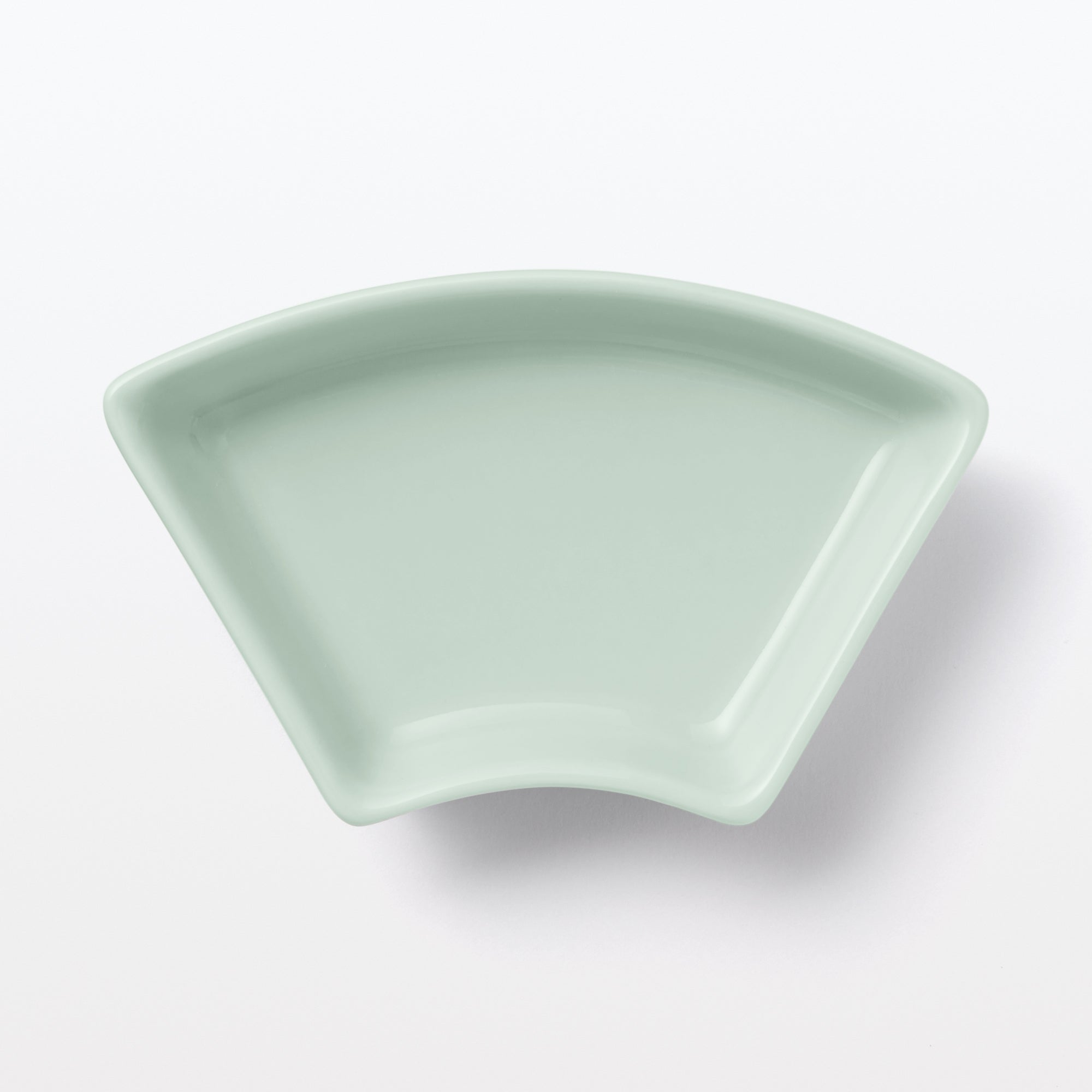  Hasami Ware Lucky Small Plate - Fan - Light Aqua、mySite、sugarbowlscore