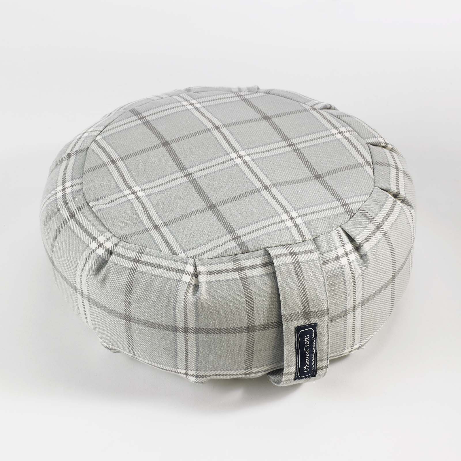 Plaid Buckwheat Hull Zafu - COVER ONLY、mySite、topwebapps