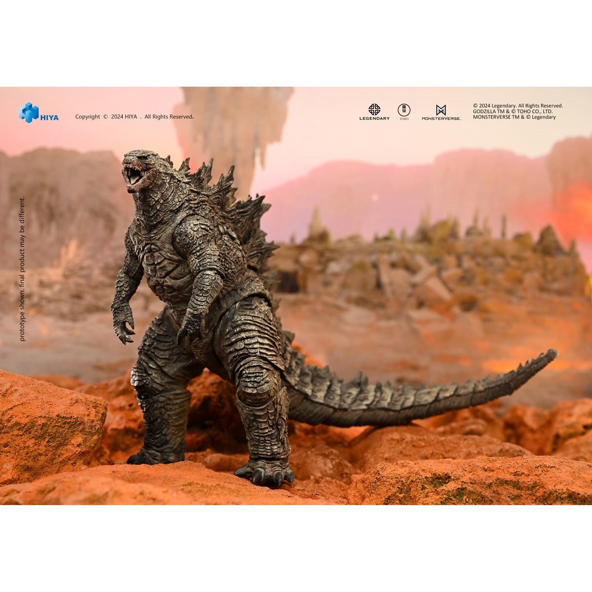 Hiya Toys Exquisite Basic Series Godzilla x Kong: The New Empire Godzilla Re-Evolved (Previews Exclusive)、mySite、hgirdovlk