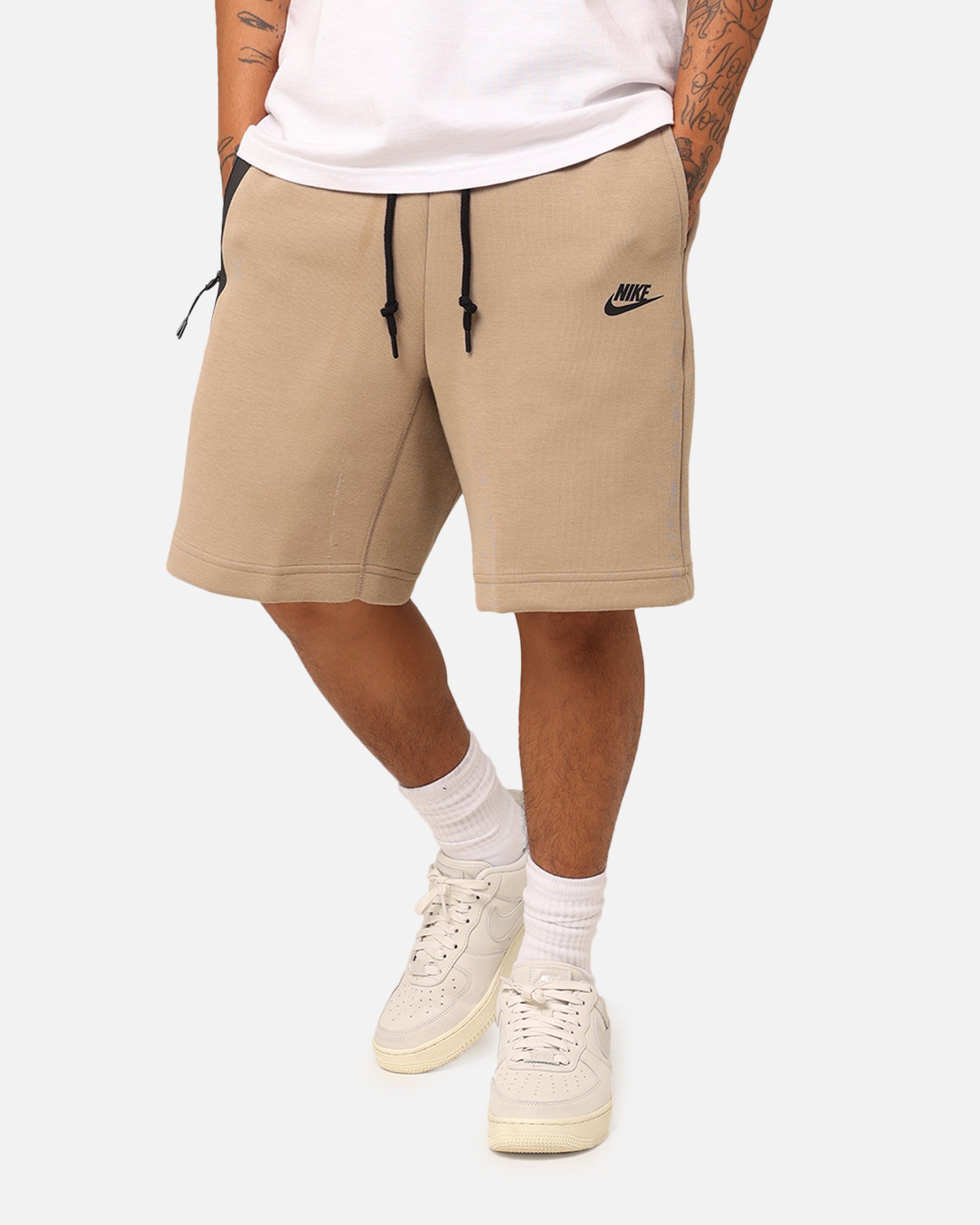 Nike Tech Fleece Shorts Khaki/Black、mySite、zt4zffjzw