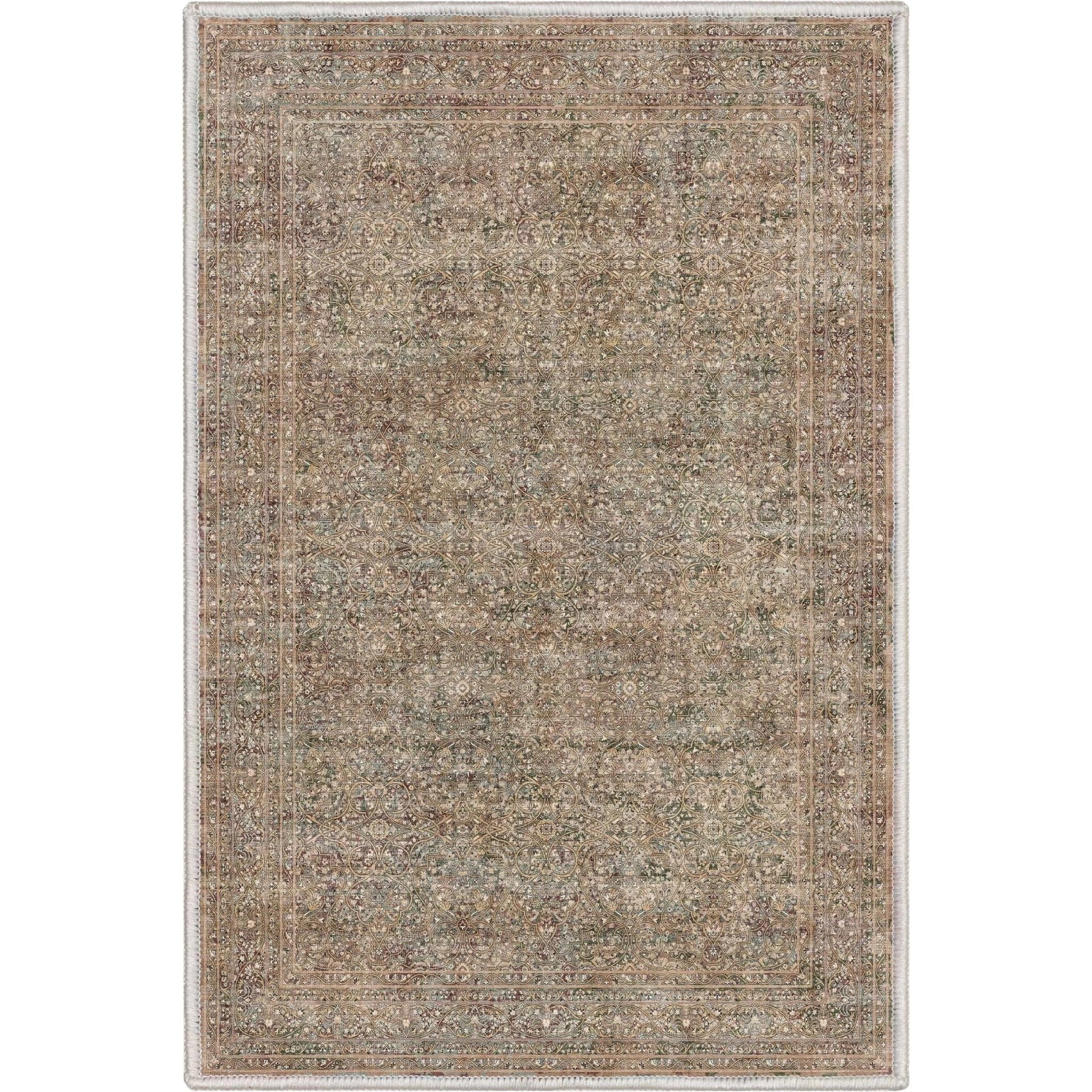 Juliette Vintage Persian Oriental Beige Flat-Weave Rug、mySite、gigharbornorthrealestate