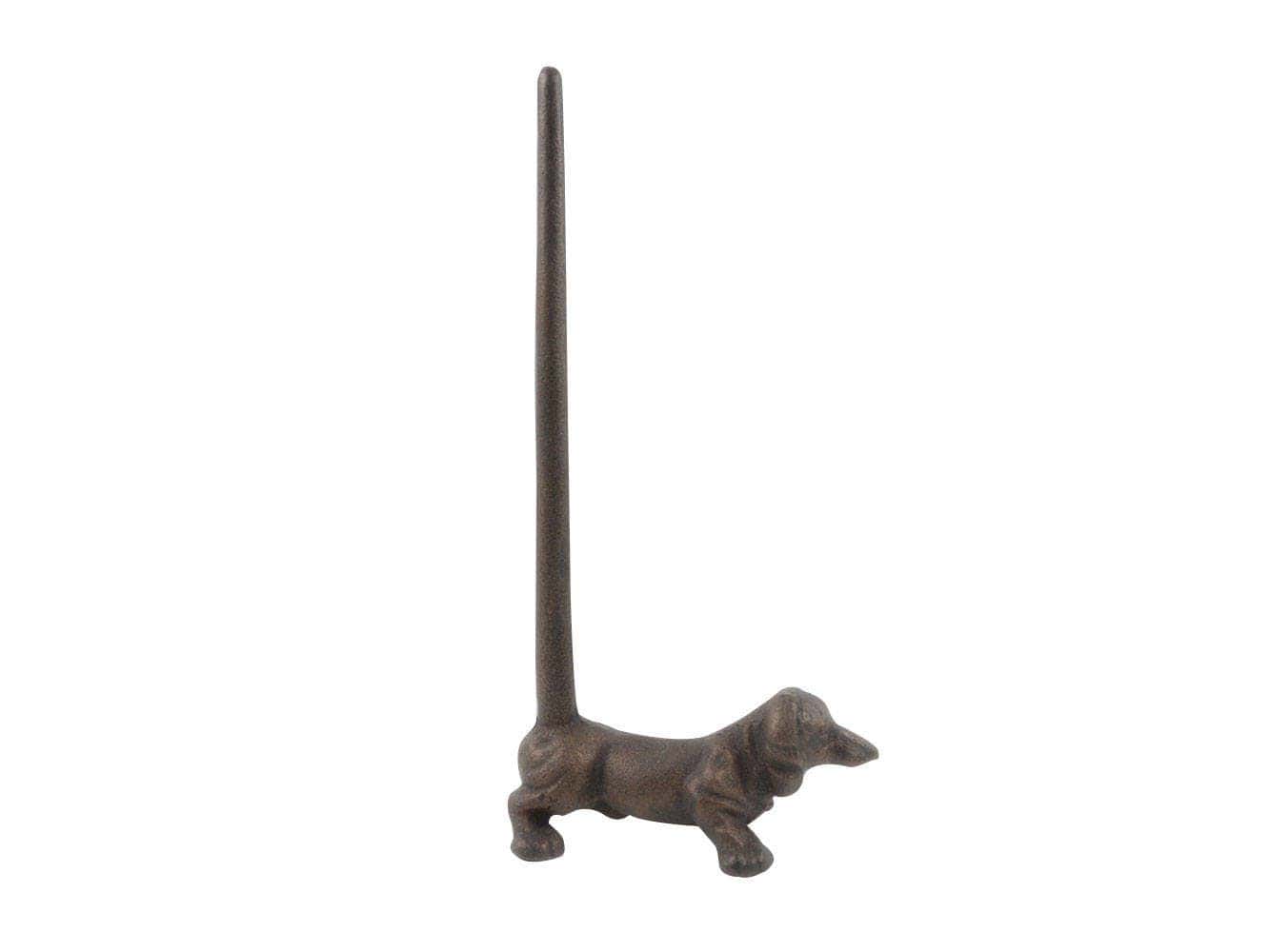 Weiner Dog Paper Towel Holder 12 Rustic Copper Cast Iron、mySite、g9winljtr
