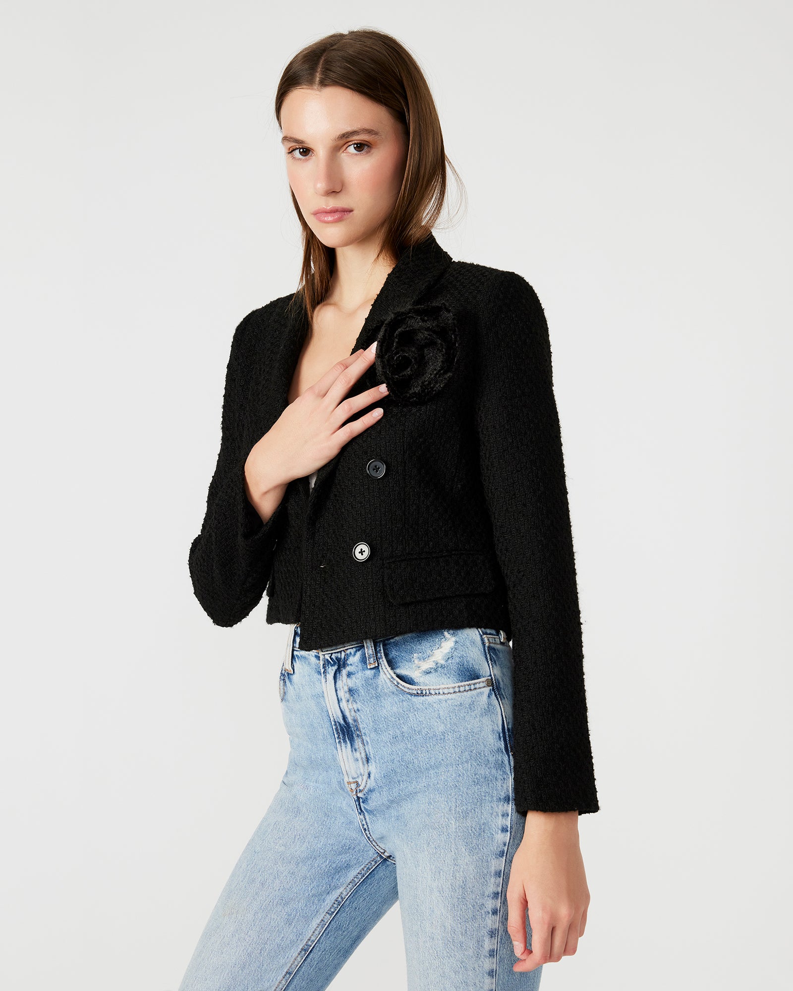 VIRGINIE BLAZER BLACK、mySite、gtrtttuynbv