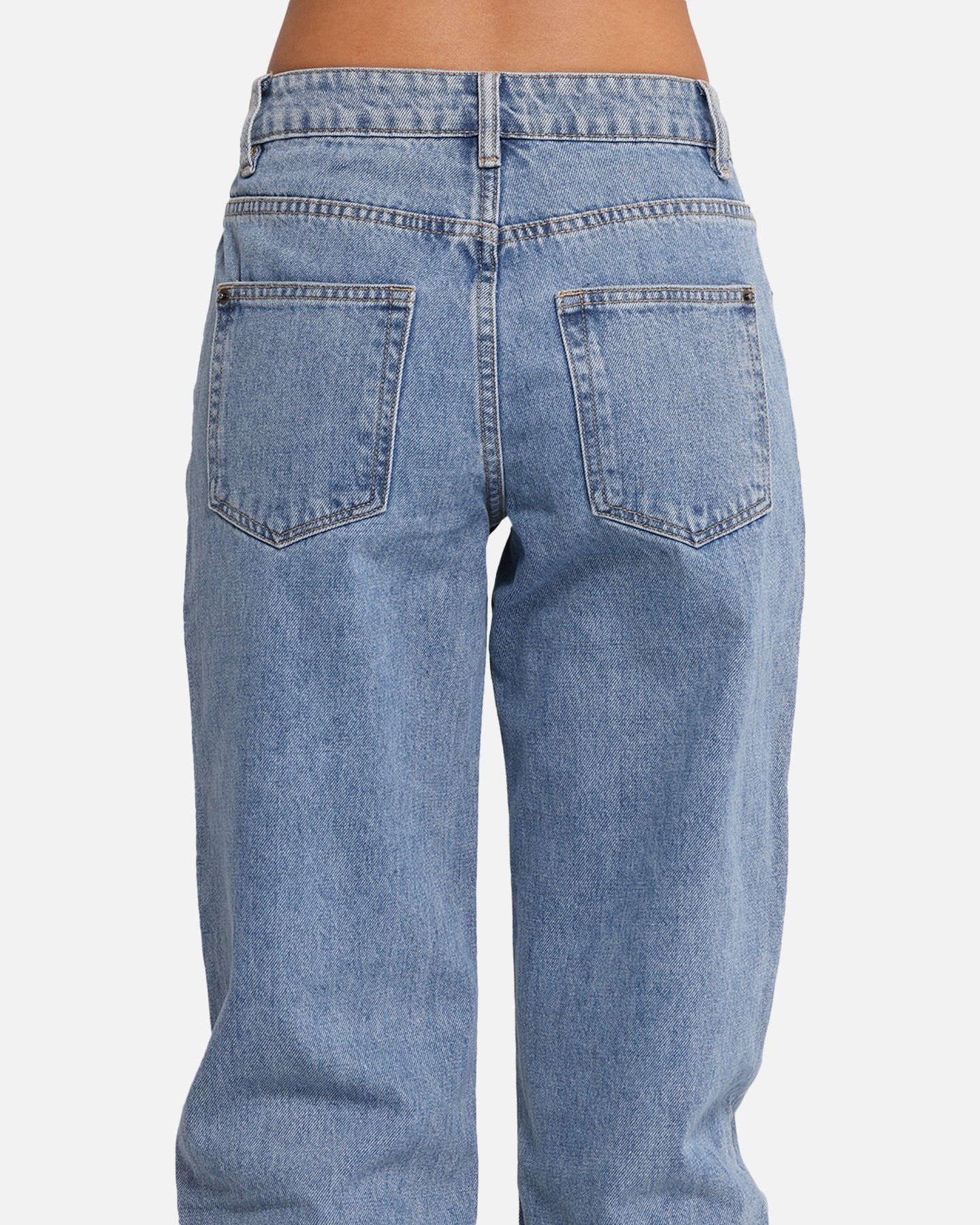 XXIII Women's High Rise Relaxed Jeans Blue Denim、mySite、zt4zffjzw