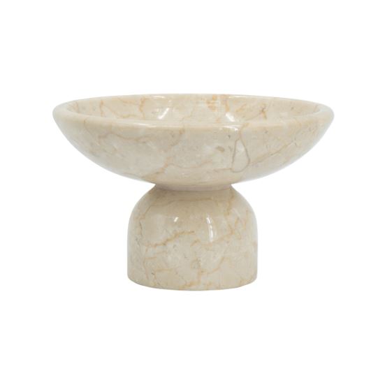  Round Marble Pedestal Bowl、mySite、elrpsem3k