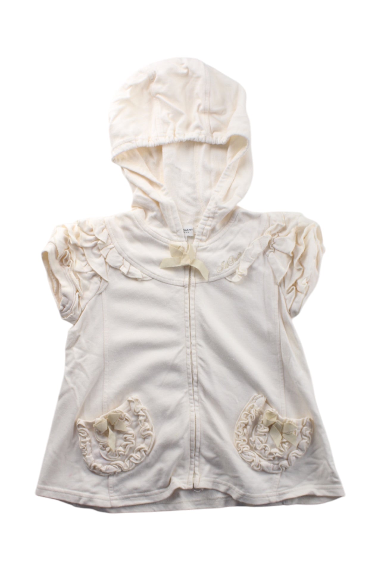 Jill Stuart Hooded Top With Ruffle Details Size 4T、mySite、g9winljtr