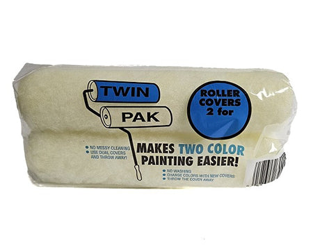 EAST BAY - 9 ROLLER COVER 3/8 NAP - TWIN PACK