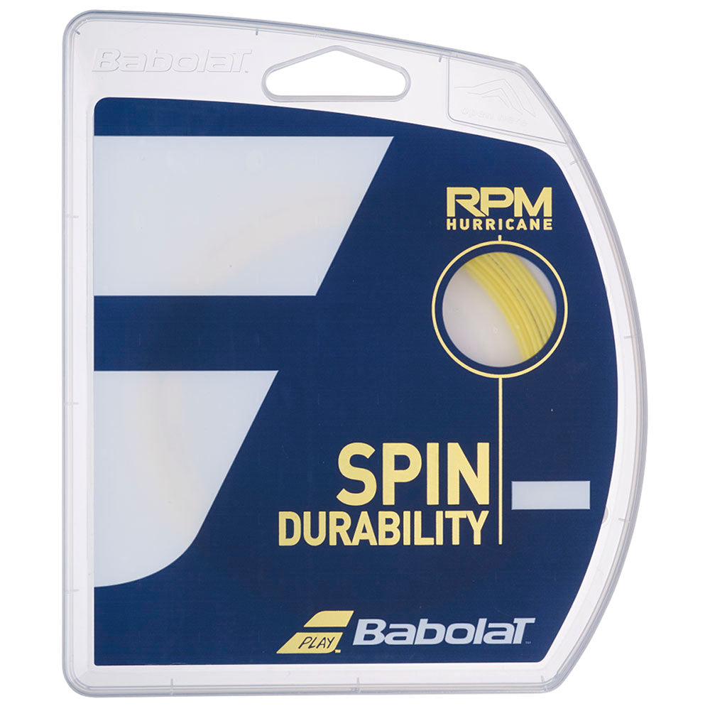 Babolat RPM Hurricane 17/1.25 Tennis String (Yellow)