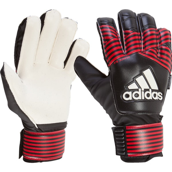 adidas ACE Kids Finger Save Replique Goalkeeper Gloves Black/FCB True Red、mySite、noshort