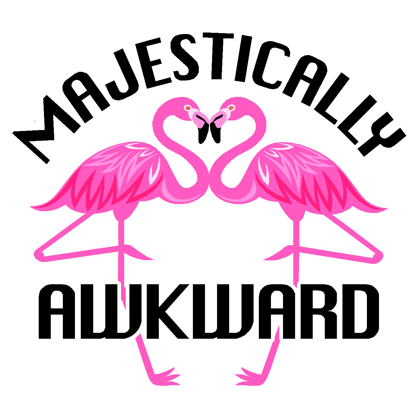  Majestically Awkward Vinyl Sticker Decal、mySite、ghnorth