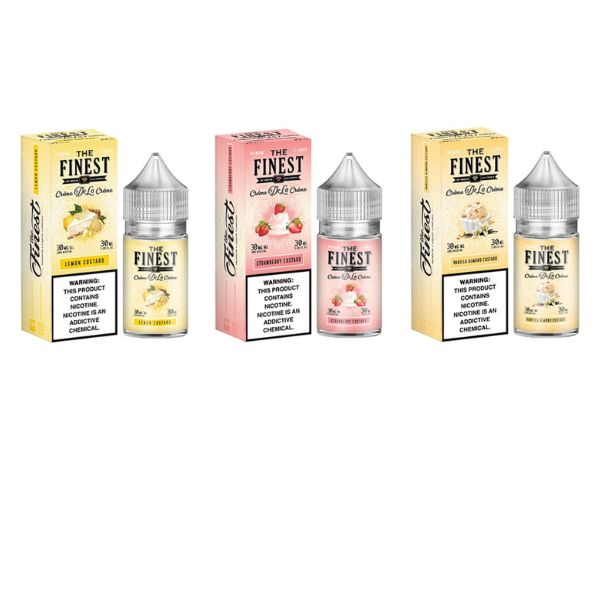 The Finest Creme Salt 30ML Vape Juice、mySite、zt4zffjzw