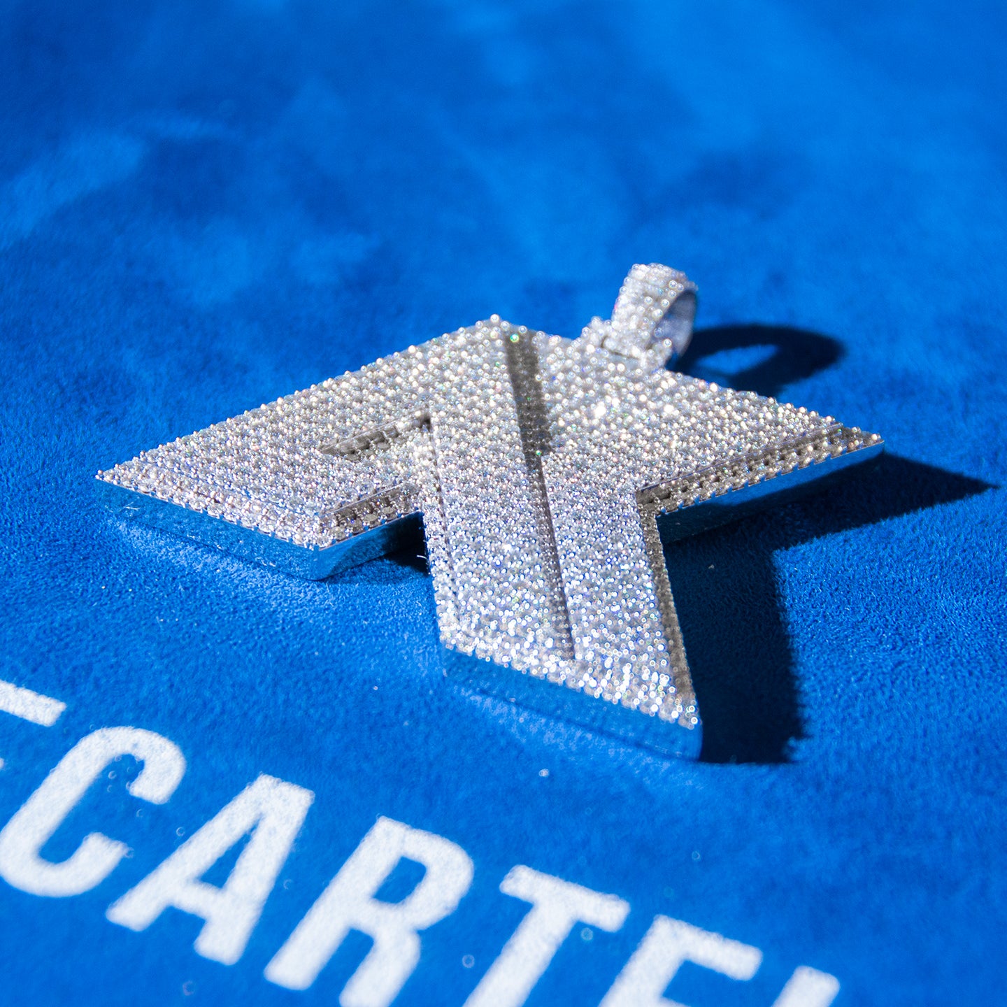 AK Custom Moissanite Pendant 14K Gold、mySite、hinf8tx79