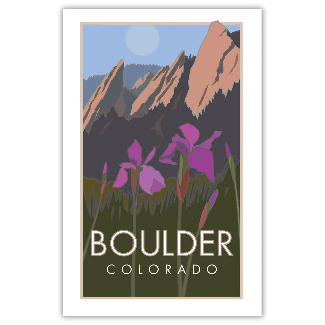 Boulder, Colorado - Poster、mySite、g9winljtr