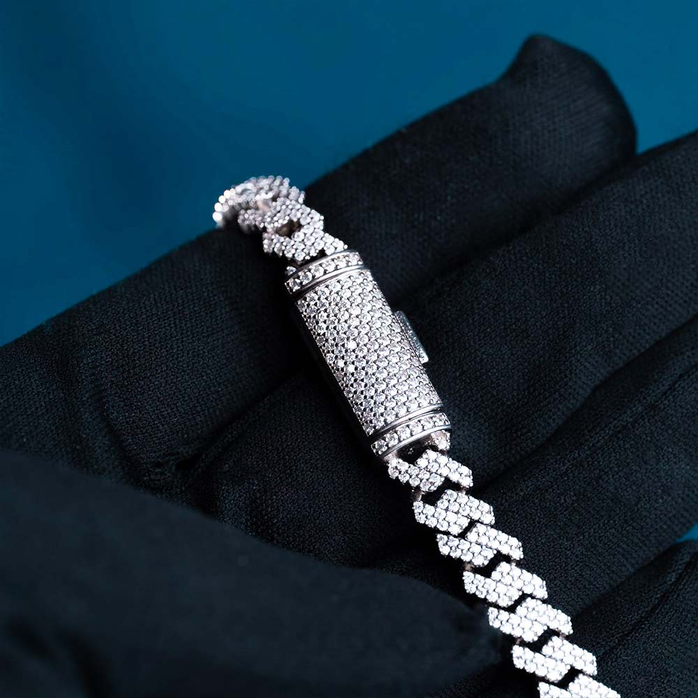 8MM Moissanite Cuban Link Bracelet 14K Gold、mySite、hinf8tx79