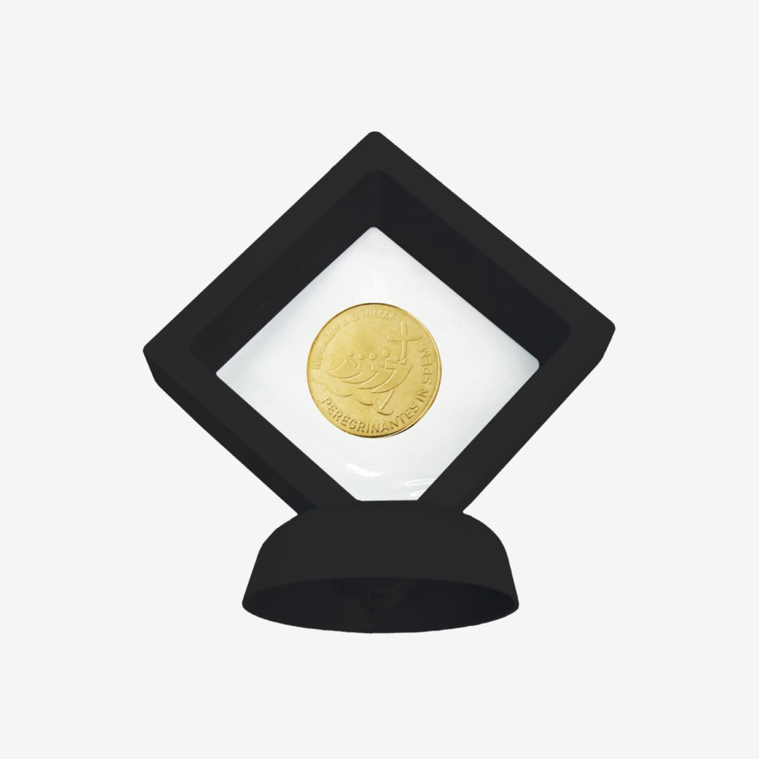 Moneta Ufficiale Giubileo 2025 con scatola、mySite、topwebapps