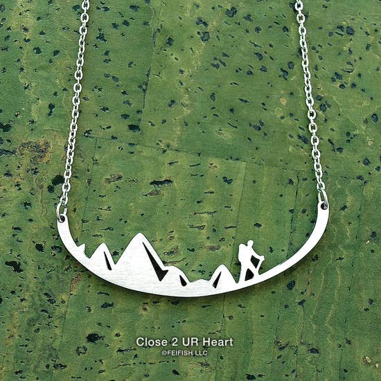 Wild Adventures Stainless Steel Necklaces Handmade in the USA、mySite、g9winljtr