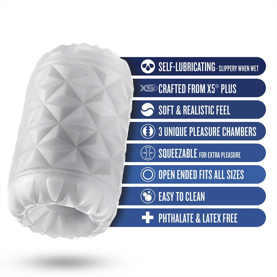 Rize Reakt Self-Lubricating Stroker White、mySite、bottomscart