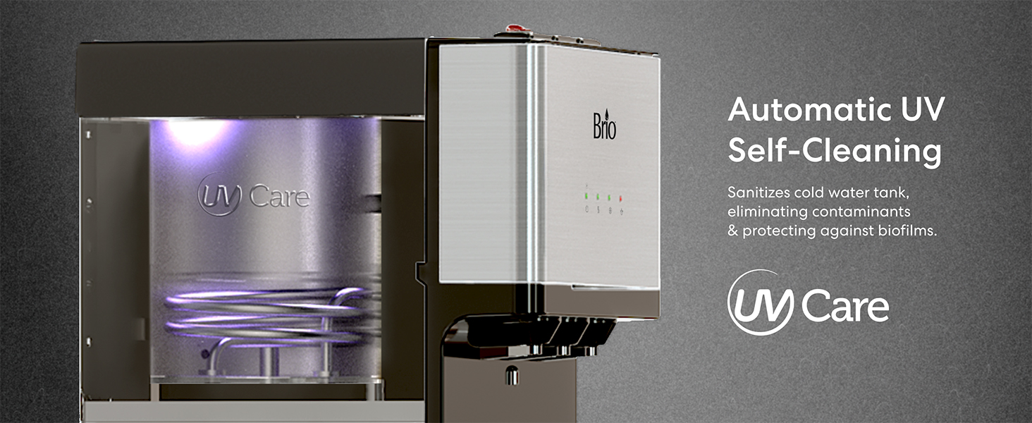 Automatic UV Self-Cleaning