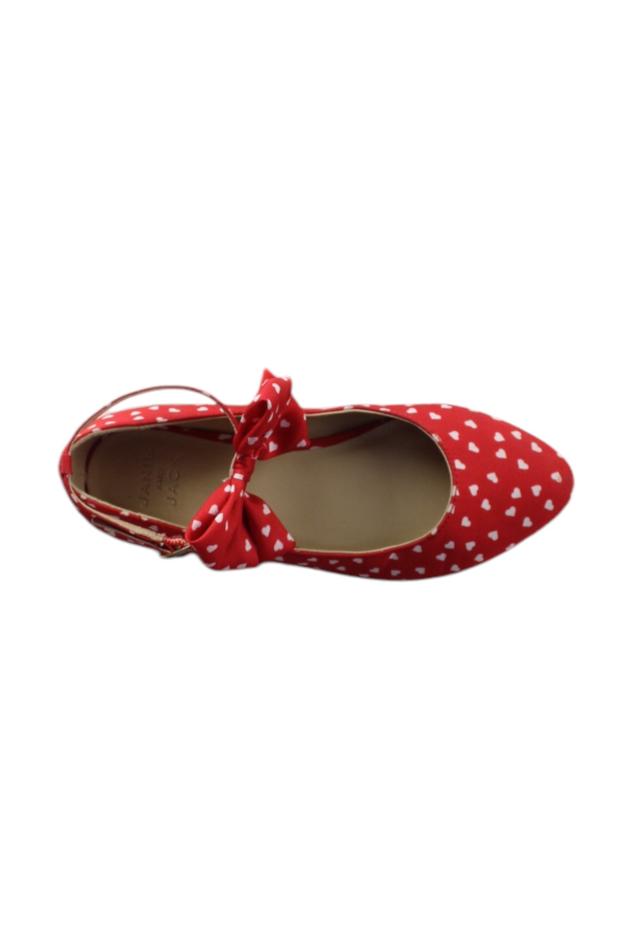 Janie & Jack Heart Pattern Flats EU30、mySite、g9winljtr