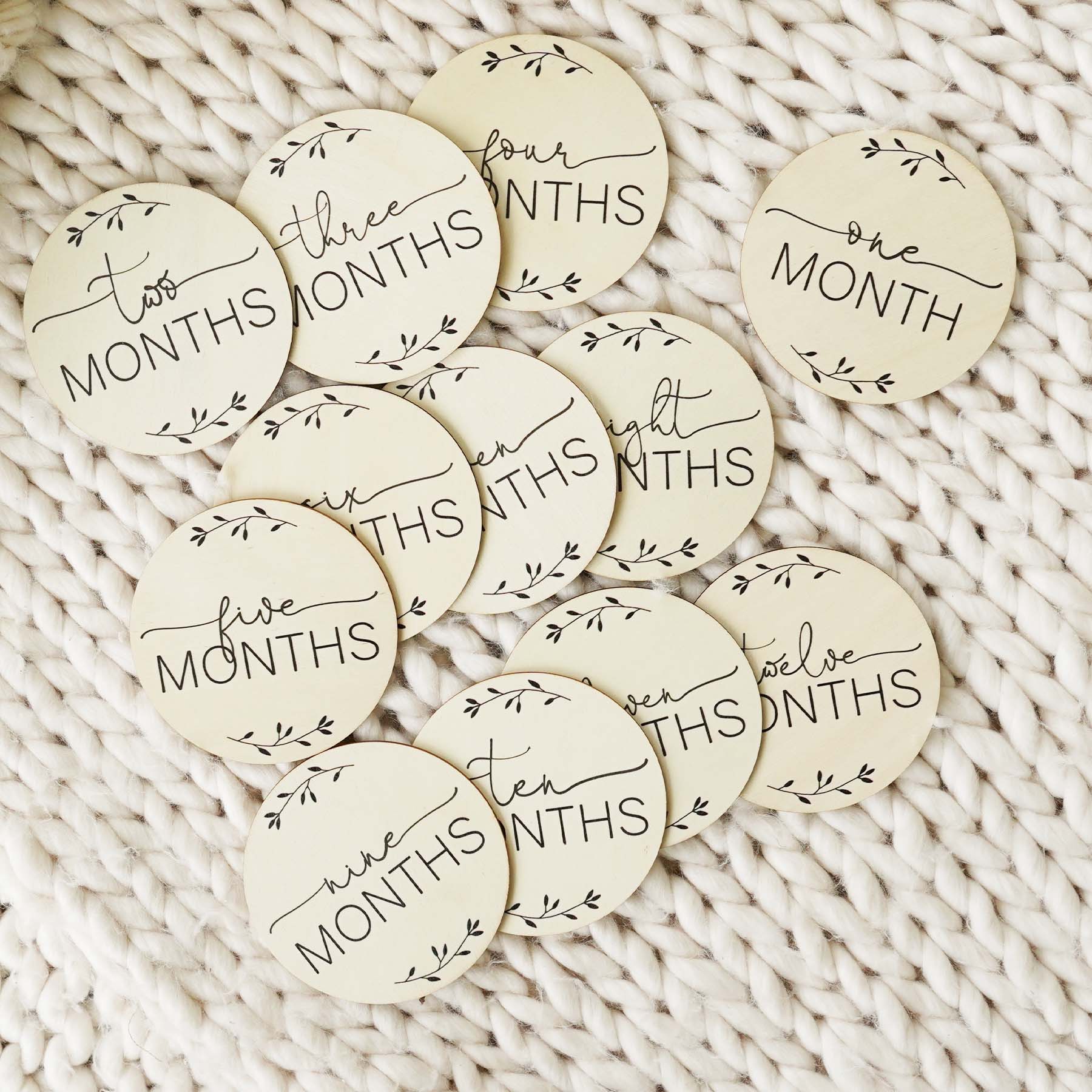  Monthly Milestone Wood Announcement | Leafy、mySite、layawaytickets