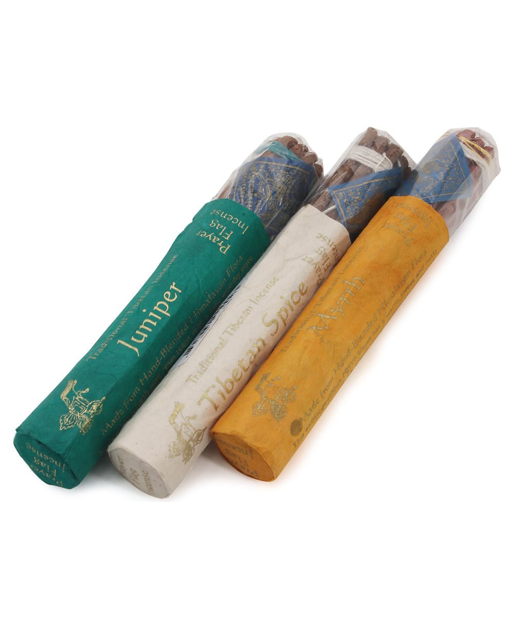 Juniper, Tibetan Spice, Myrrh Incense, Set of 3、mySite、topwebapps