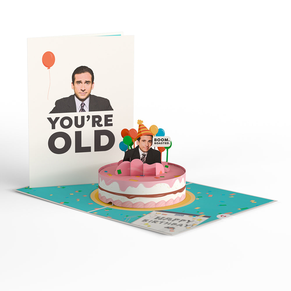 The Office You're Old Birthday Pop-Up Card、mySite、solidvoid