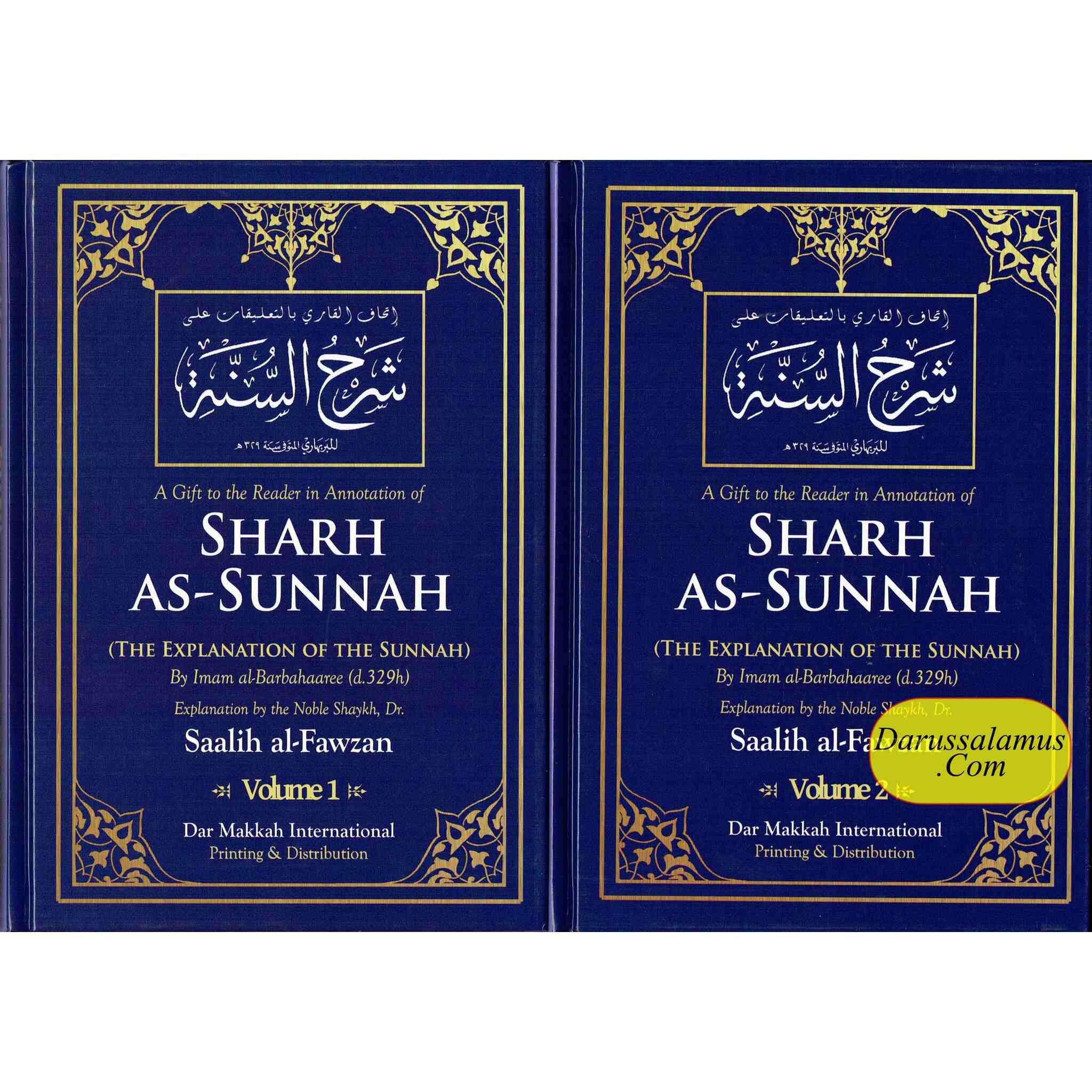 Sharh As-Sunnah The Explanation of the Sunnah (2 Vol Set) By Shaykh Saalih Al-Fawzaan、mySite、topwebapps