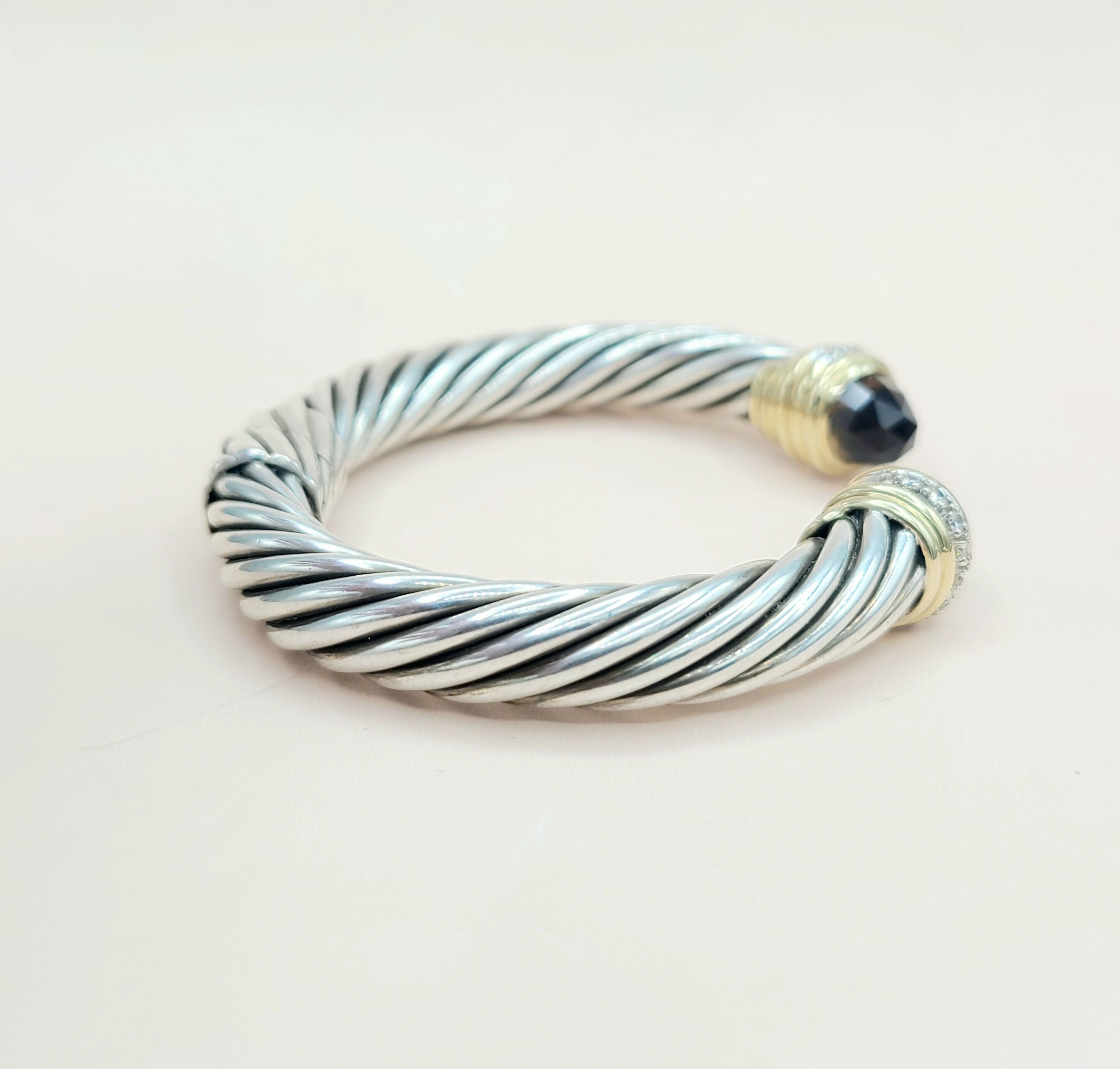 David Yurman Bracelet 10mm Smoky Quartz & Diamonds Gold、mySite、hinf8tx79