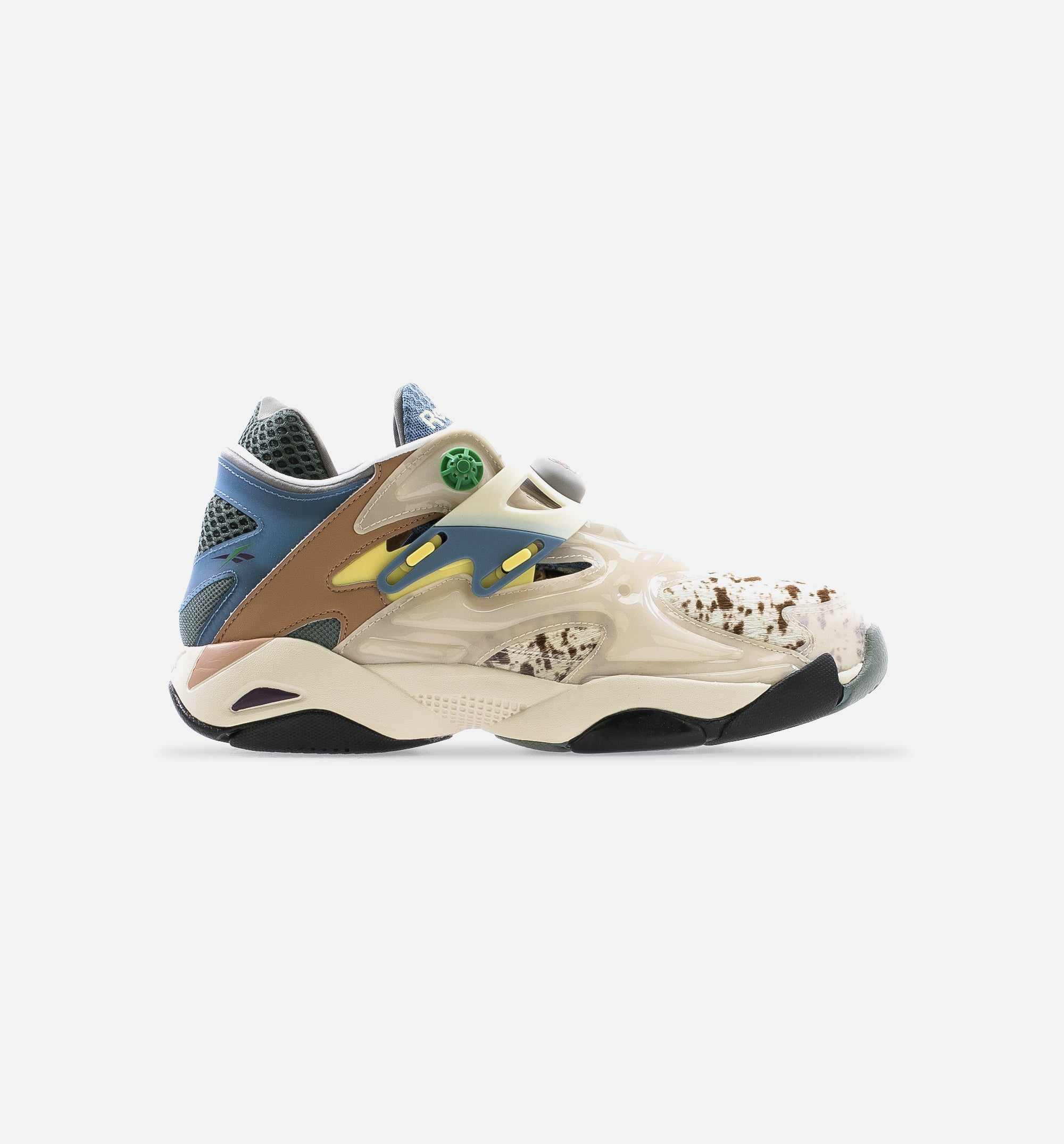 Pump Court Braindead Mens Lifestyle Shoe - Beige/Blue、mySite、dreamappss