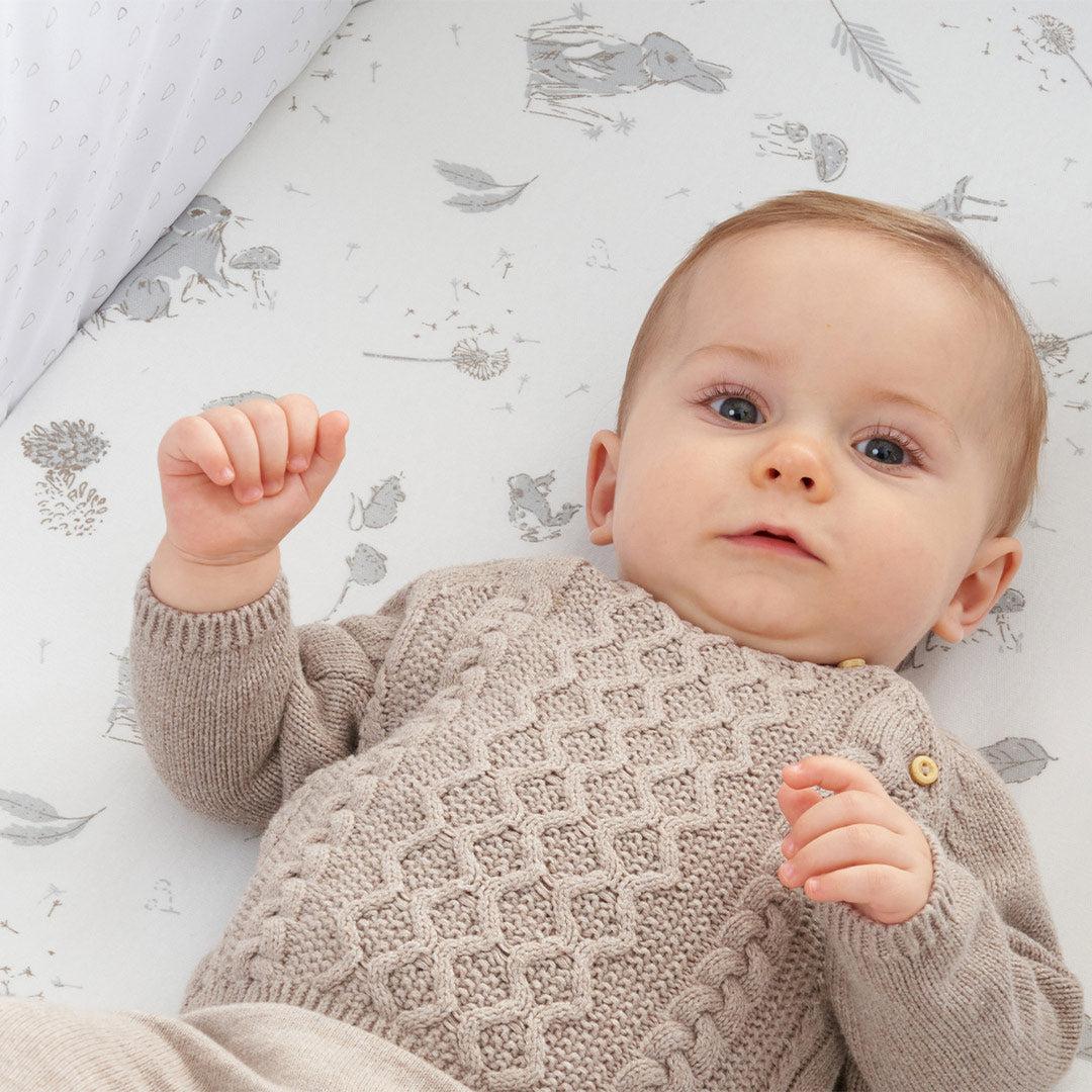  Tutti Bambini Bedside Crib Fitted Sheets - 2 Pack - Cocoon、mySite、merchandisen