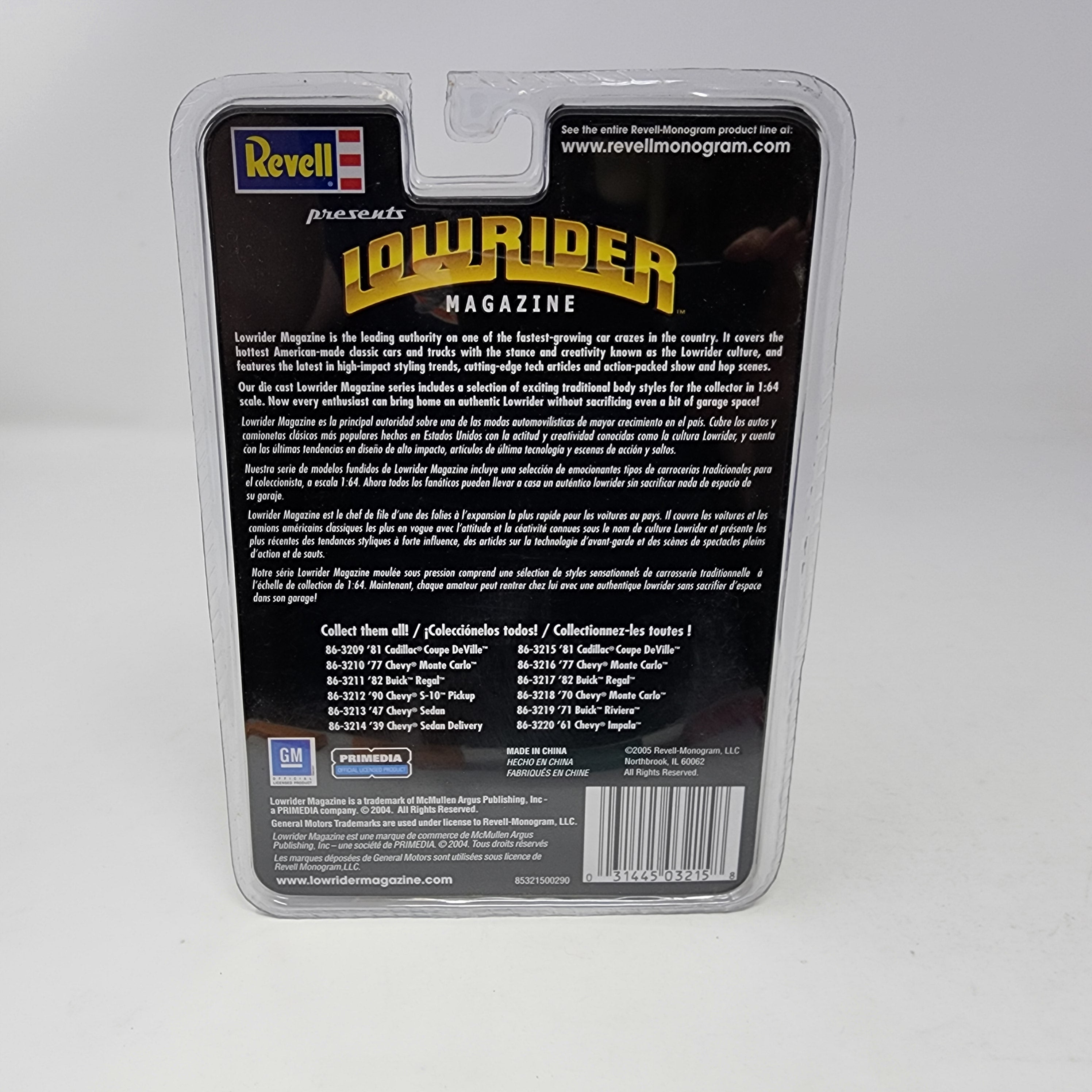 '81 Cadillac Coupe Deville * Lowrider Magazine Revell、mySite、hgirdovlk