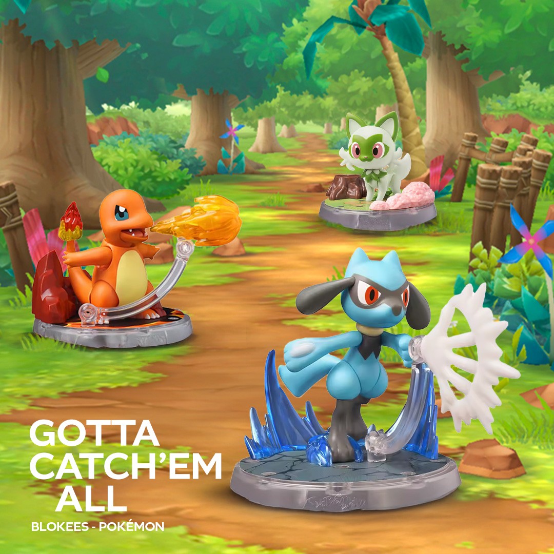  Pokemon Classics (set of 6) - Blocks、mySite、greenlandpopulation