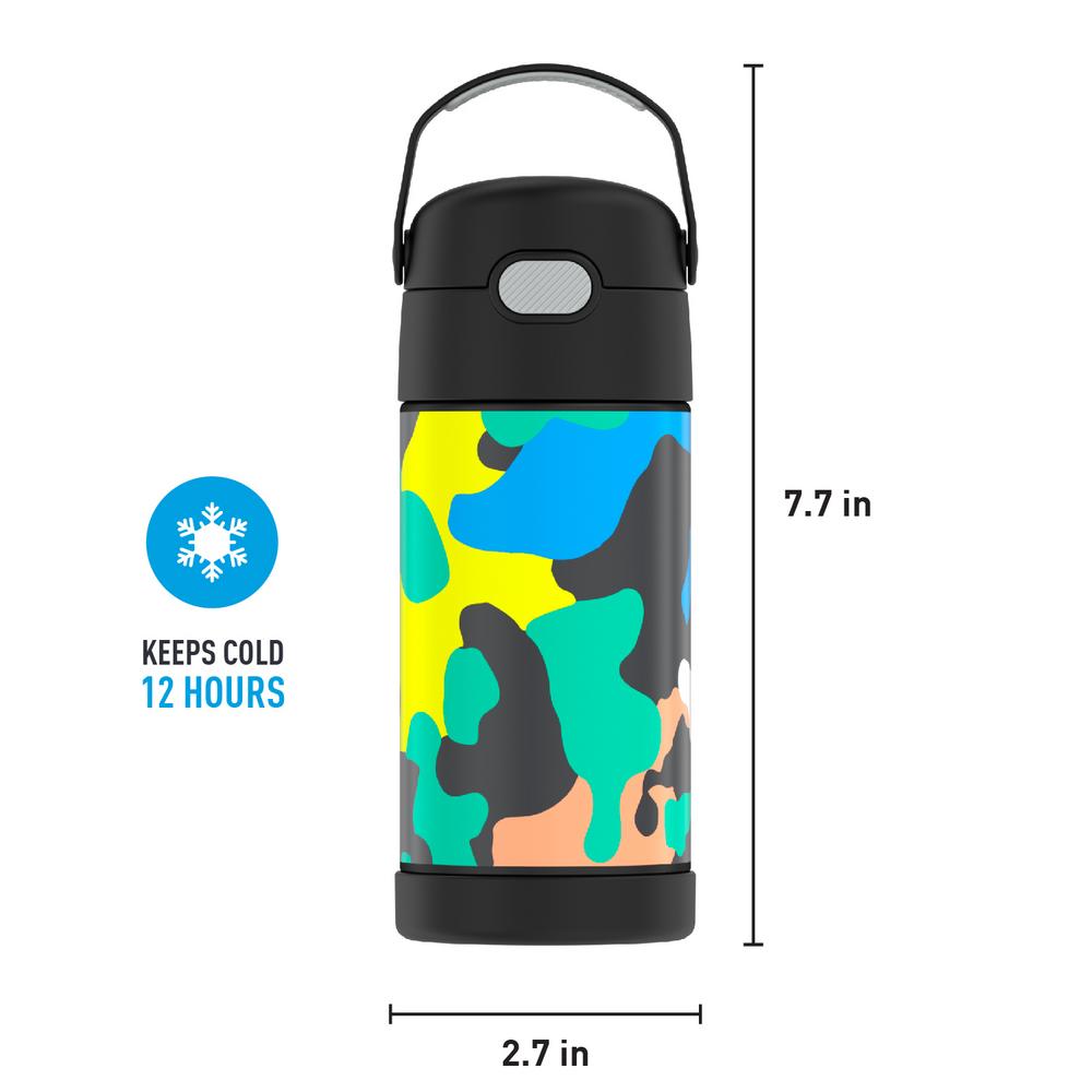12oz FUNTAINER® WATER BOTTLE PATTERNS、mySite、noshort