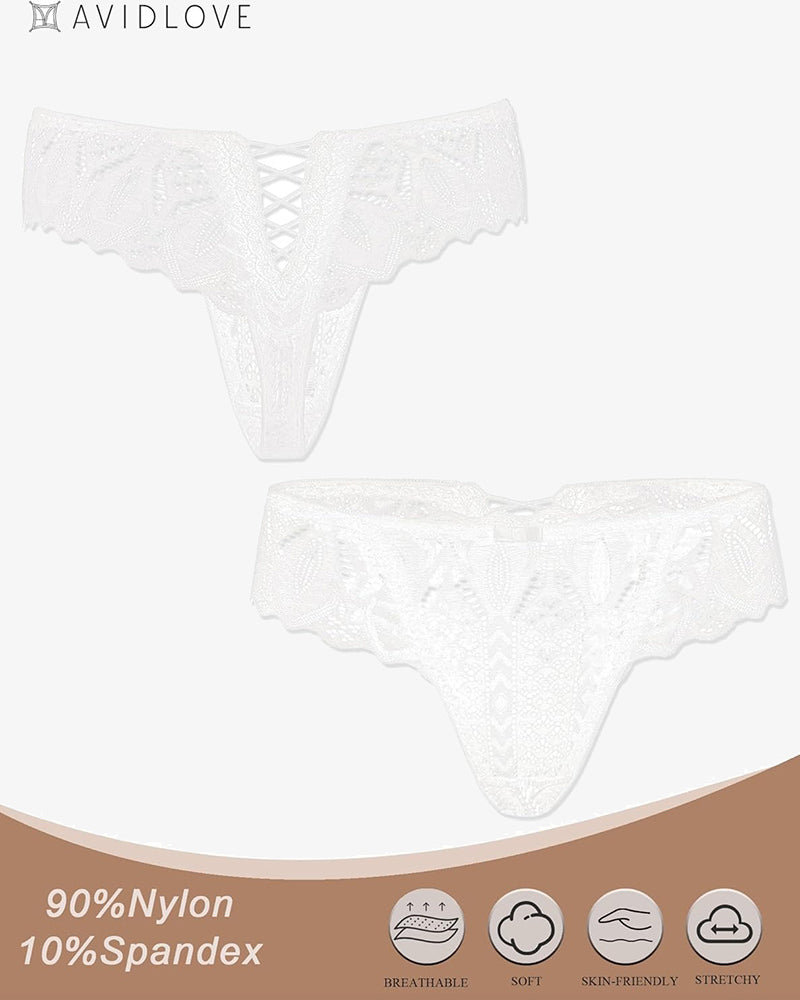 Lace Cross Back Cheeky Thongs、mySite、bengalsvssteelers