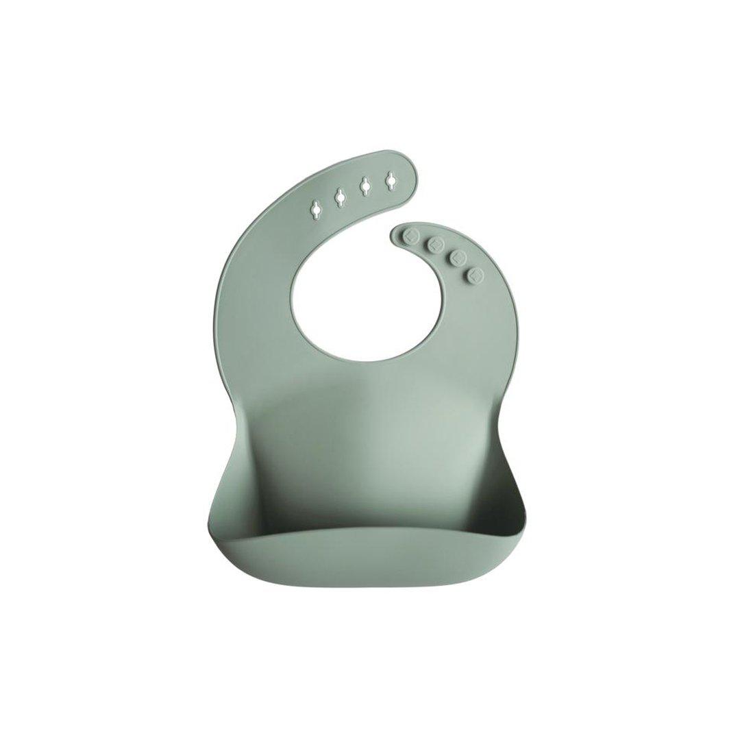  Mushie Silicone Baby Bib - Cambridge Blue、mySite、merchandisen