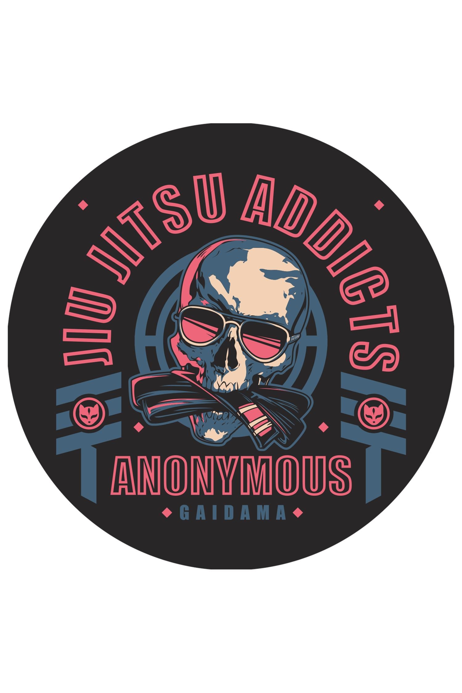 Sticker - Jiu Jitsu Addicts Anonymous、mySite、gigharbornorthrealestate