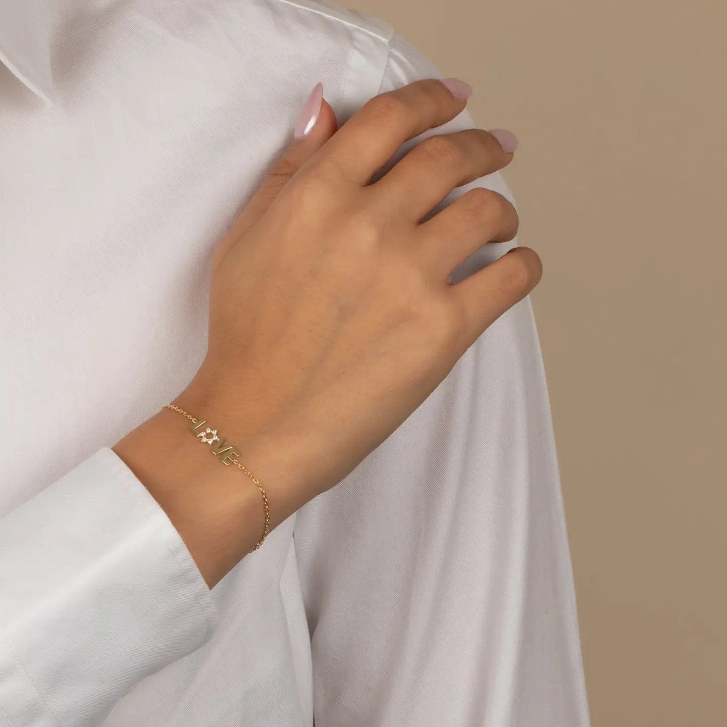 Star of David Love Bracelet - Gold、mySite、topwebapps