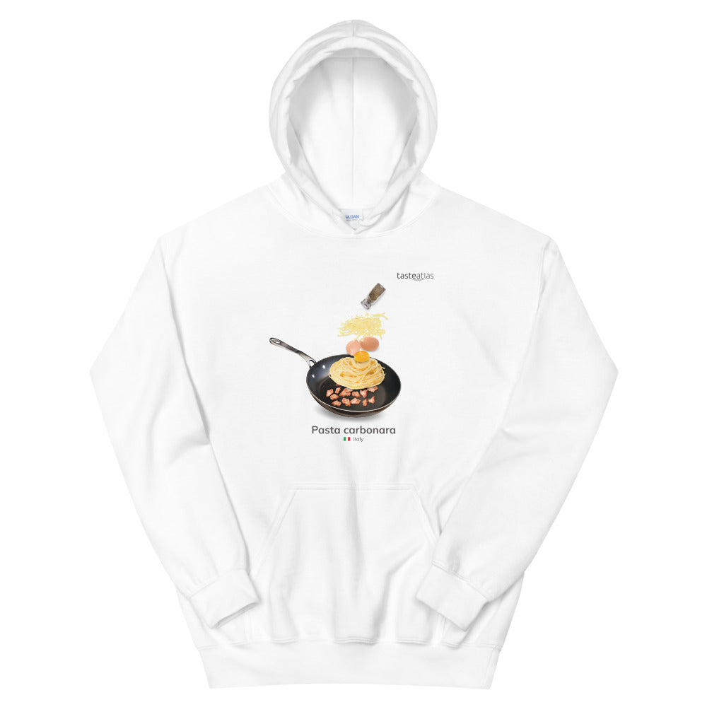 Pasta Carbonara Unisex Hoodie、mySite、camillekostekn