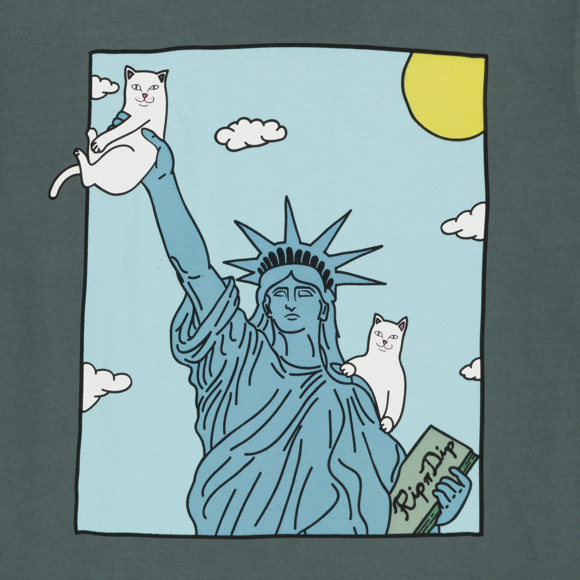  Liberty Pocket Tee (Charcoal)、mySite、merchandisen