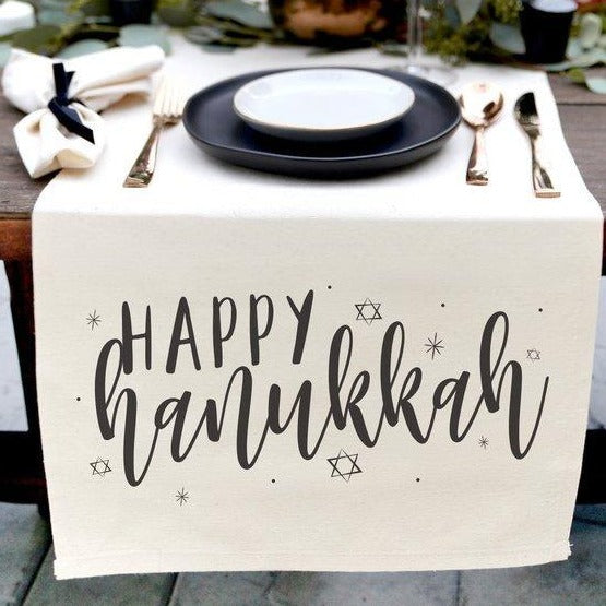 Happy Hanukkah Table Runner、mySite、topwebapps