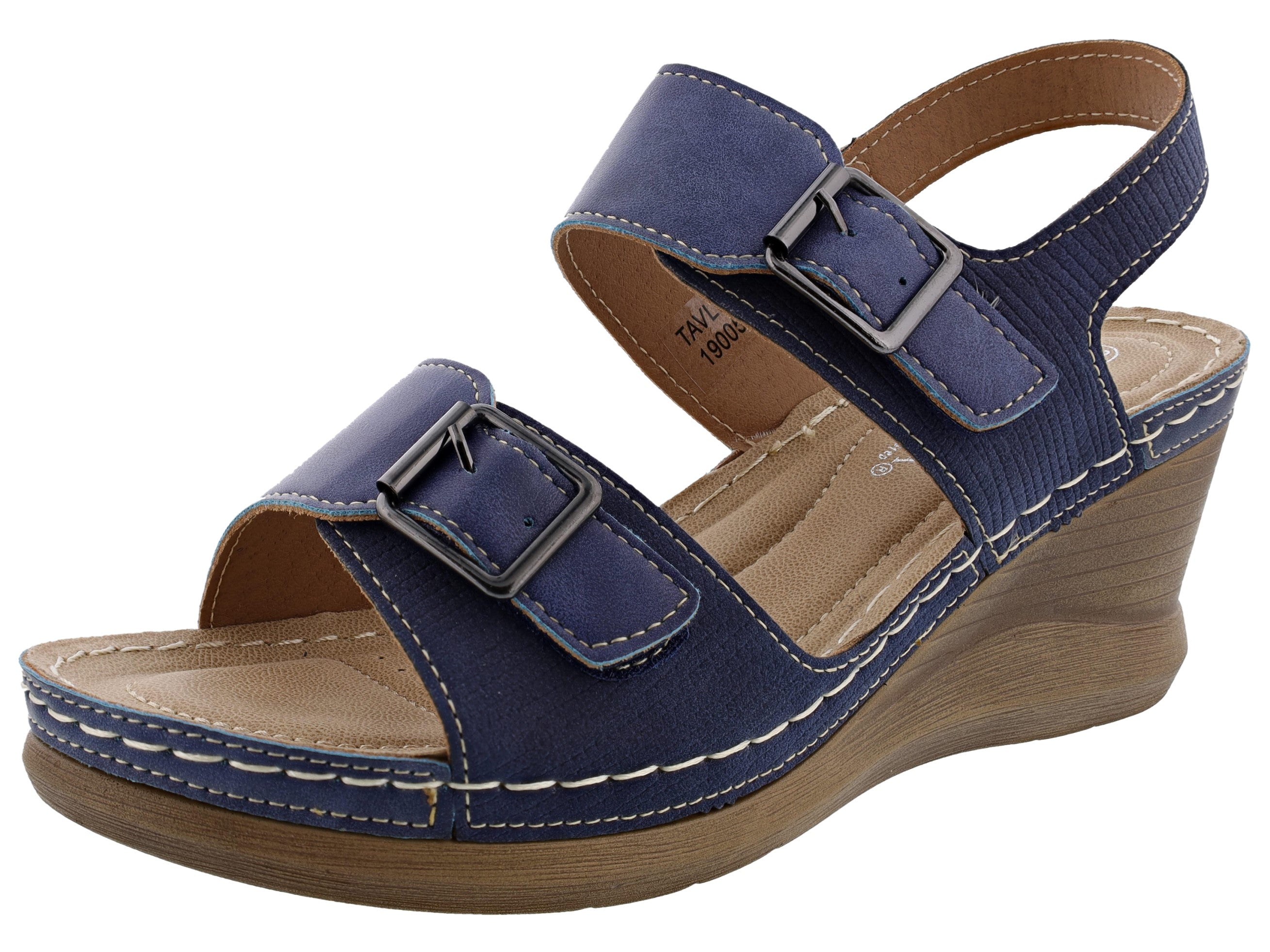 Patrizia Women's Tavlin Wedge Sandals By Spring Step、mySite、dreamappss