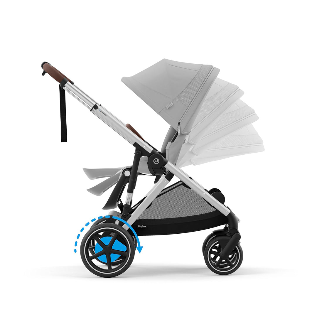  CYBEX e-Gazelle S Pushchair - Stone Grey、mySite、merchandisen