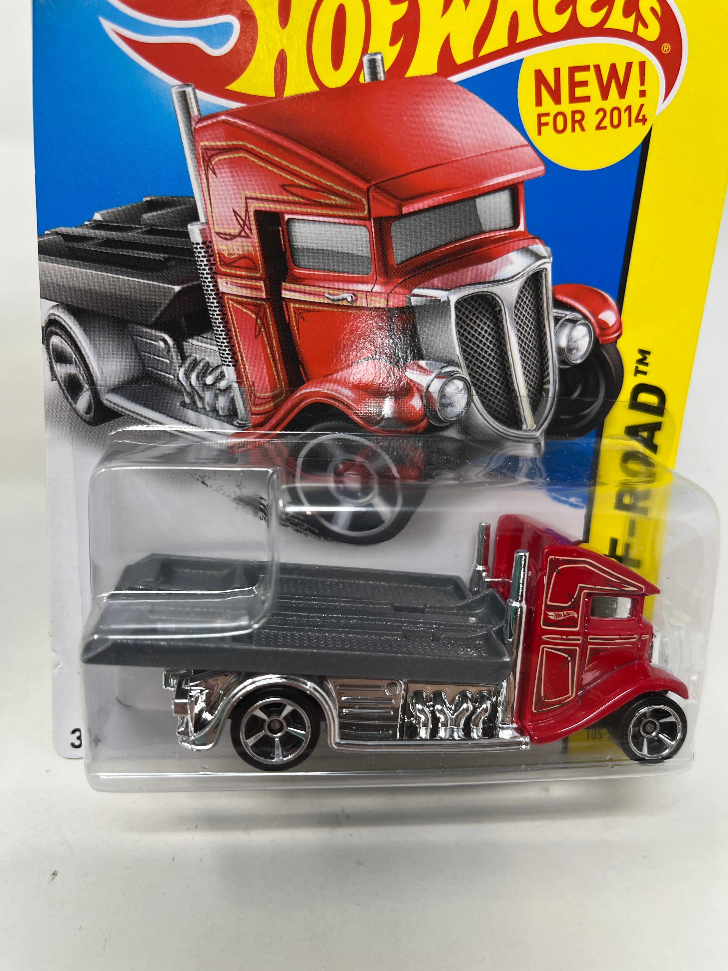 Fast-Bed Hauler #105 * 2014 Hot Wheels * RED、mySite、hgirdovlk