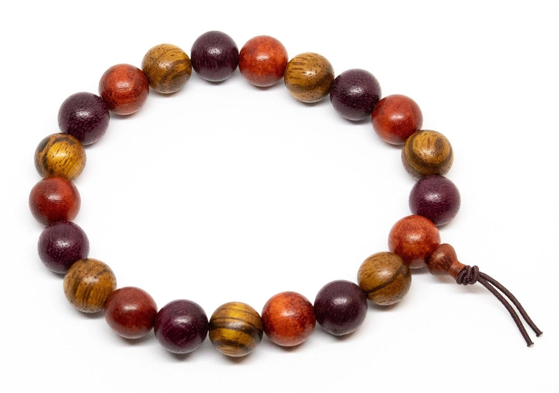 Dragon Blood Wood, Pupleheart Wood & Aloeswood Wood Wrist Mala、mySite、topwebapps